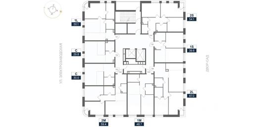 Apartment Sale, 49.95 sq. m. at ARTEL (Artel), Elektrozavodskaya Street, Moscow, Russia #2 Apartment Sale, 49.95 sq. m. at ARTEL (Artel), Elektrozavodskaya Street, Moscow, Russia #2