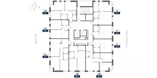 1-BD Apartment Sale, 66.8 sq. m. at ARTEL (Artel), Elektrozavodskaya Street, Moscow, Russia #2 1-BD Apartment Sale, 66.8 sq. m. at ARTEL (Artel), Elektrozavodskaya Street, Moscow, Russia #2