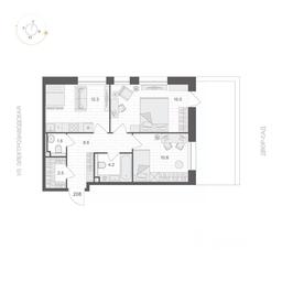 1-BD Apartment Sale, 55 sq. m. at ARTEL (Artel), Elektrozavodskaya Street, Moscow, Russia #3 1-BD Apartment Sale, 55 sq. m. at ARTEL (Artel), Elektrozavodskaya Street, Moscow, Russia #3