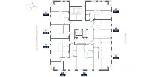 1-BD Apartment Sale, 53.9 sq. m. at ARTEL (Artel), Elektrozavodskaya Street, Moscow, Russia #2 1-BD Apartment Sale, 53.9 sq. m. at ARTEL (Artel), Elektrozavodskaya Street, Moscow, Russia #2