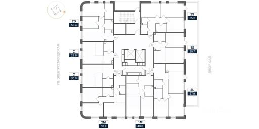 1-BD Apartment Sale, 55 sq. m. at ARTEL (Artel), Elektrozavodskaya Street, Moscow, Russia #2 1-BD Apartment Sale, 55 sq. m. at ARTEL (Artel), Elektrozavodskaya Street, Moscow, Russia #2