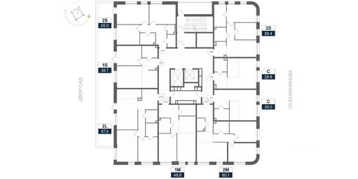 1-BD Apartment Sale, 67.9 sq. m. at ARTEL (Artel), Elektrozavodskaya Street, Moscow, Russia #2 1-BD Apartment Sale, 67.9 sq. m. at ARTEL (Artel), Elektrozavodskaya Street, Moscow, Russia #2