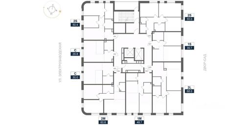 1-BD Apartment Sale, 60.6 sq. m. at ARTEL (Artel), Elektrozavodskaya Street, Moscow, Russia #2 1-BD Apartment Sale, 60.6 sq. m. at ARTEL (Artel), Elektrozavodskaya Street, Moscow, Russia #2