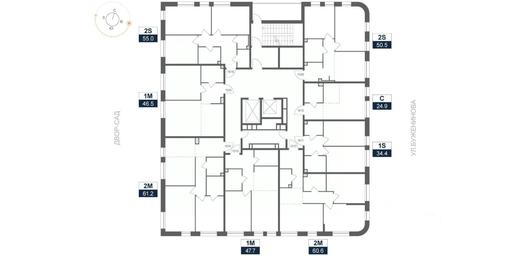 1-BD Apartment Sale, 60.6 sq. m. at ARTEL (Artel), Elektrozavodskaya Street, Moscow, Russia #2 1-BD Apartment Sale, 60.6 sq. m. at ARTEL (Artel), Elektrozavodskaya Street, Moscow, Russia #2