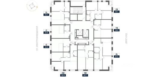 1-BD Apartment Sale, 66.8 sq. m. at ARTEL (Artel), Elektrozavodskaya Street, Moscow, Russia #2 1-BD Apartment Sale, 66.8 sq. m. at ARTEL (Artel), Elektrozavodskaya Street, Moscow, Russia #2