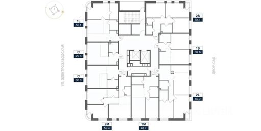 1-BD Apartment Sale, 66.8 sq. m. at ARTEL (Artel), Elektrozavodskaya Street, Moscow, Russia #2 1-BD Apartment Sale, 66.8 sq. m. at ARTEL (Artel), Elektrozavodskaya Street, Moscow, Russia #2