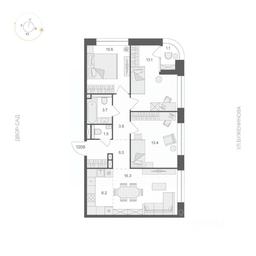 2-BD Apartment Sale, 74.15 sq. m. at ARTEL (Artel), Elektrozavodskaya Street, Moscow, Russia #3 2-BD Apartment Sale, 74.15 sq. m. at ARTEL (Artel), Elektrozavodskaya Street, Moscow, Russia #3
