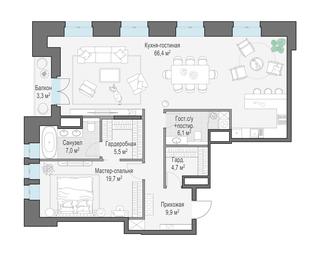 Продажа 1-комн. квартиры, 119,5 м² в ЖК «Клубный дом «Чистые Пруды»», Потаповский переулок, 5с4, Москва, Россия #4