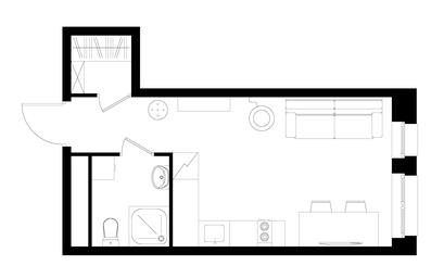 Apartment Sale, 26.4平方米 at Pervyi Moskovskiy, ulitsa Bianki, 1, Moskovskiy, Moscow, Russia #4