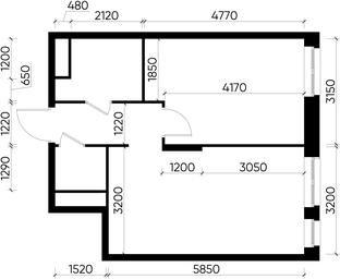 Apartment Sale, 43 sq. m. at Pervyi Moskovskiy, ulitsa Bianki, 1, Moskovskiy, Moscow, Russia #3 Apartment Sale, 43 sq. m. at Pervyi Moskovskiy, ulitsa Bianki, 1, Moskovskiy, Moscow, Russia #3