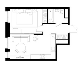 Apartment Sale, 42.7平方米 at Pervyi Moskovskiy, ulitsa Bianki, 1, Moskovskiy, Moscow, Russia #4