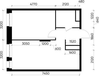 Apartment Sale, 45.8 sq. m. at Pervyi Moskovskiy, ulitsa Bianki, 1, Moskovskiy, Moscow, Russia #3 Apartment Sale, 45.8 sq. m. at Pervyi Moskovskiy, ulitsa Bianki, 1, Moskovskiy, Moscow, Russia #3