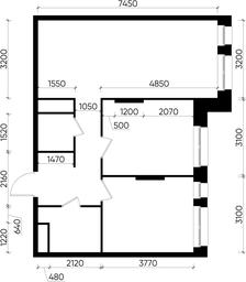 2-BD Apartment Sale, 61.2 sq. m. at Pervyi Moskovskiy, ulitsa Bianki, 1, Moskovskiy, Moscow, Russia #3 2-BD Apartment Sale, 61.2 sq. m. at Pervyi Moskovskiy, ulitsa Bianki, 1, Moskovskiy, Moscow, Russia #3