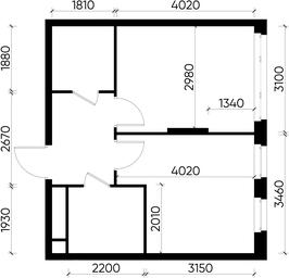Apartment Sale, 36.9 sq. m. at Peredelkino Blizhnee, Korneya Chukovskogo Street, 1, Vnukovskoye Settlement, Moscow, Russia #3