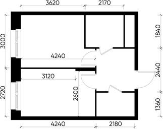 Apartment Sale, 35.2 sq. m. at Pervyi Moskovskiy, ulitsa Bianki, 1, Moskovskiy, Moscow, Russia #2 Apartment Sale, 35.2 sq. m. at Pervyi Moskovskiy, ulitsa Bianki, 1, Moskovskiy, Moscow, Russia #2