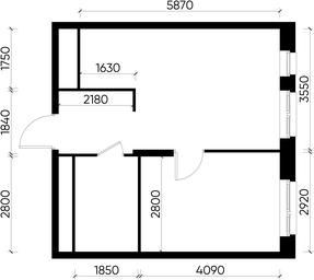 Apartment Sale, 39 sq. m. at Pervyi Moskovskiy, ulitsa Bianki, 1, Moskovskiy, Moscow, Russia #2 Apartment Sale, 39 sq. m. at Pervyi Moskovskiy, ulitsa Bianki, 1, Moskovskiy, Moscow, Russia #2