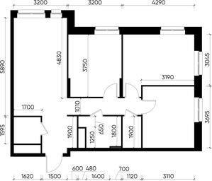 3-BD Apartment Sale, 73.7 sq. m. at Pervyi Moskovskiy, ulitsa Bianki, 1, Moskovskiy, Moscow, Russia #3 3-BD Apartment Sale, 73.7 sq. m. at Pervyi Moskovskiy, ulitsa Bianki, 1, Moskovskiy, Moscow, Russia #3