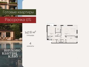 3-BD Apartment Sale, 147.6平方米 at Vnukovo Country Club (Vnukovo Kantri Klab), Lugovaya ulitsa, derevnya Rogozinino, Pervomayskoye Settlement, Moscow, Russia #2 3-BD Apartment Sale, 147.6平方米 at Vnukovo Country Club (Vnukovo Kantri Klab), Lugovaya ulitsa, derevnya Rogozinino, Pervomayskoye Settlement, Moscow, Russia #2