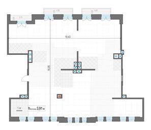 5-BD Apartment Sale, 292.6平方米 at Chistye Prudy, Potapovsky Lane, 5с4, Moscow, Russia #2