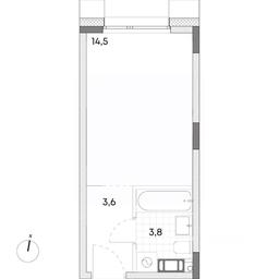 Apartment Sale, 21.9 sq. m. at Wellbe (Vellbi), Aleksandrovka Street, Zelenograd, Moscow, Russia #2 Apartment Sale, 21.9 sq. m. at Wellbe (Vellbi), Aleksandrovka Street, Zelenograd, Moscow, Russia #2