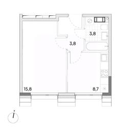 Apartment Sale, 32.1 sq. m. at Wellbe (Vellbi), Aleksandrovka Street, Zelenograd, Moscow, Russia #2 Apartment Sale, 32.1 sq. m. at Wellbe (Vellbi), Aleksandrovka Street, Zelenograd, Moscow, Russia #2