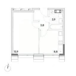 Apartment Sale, 32.4 sq. m. at Wellbe (Vellbi), Aleksandrovka Street, Zelenograd, Moscow, Russia #2 Apartment Sale, 32.4 sq. m. at Wellbe (Vellbi), Aleksandrovka Street, Zelenograd, Moscow, Russia #2