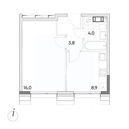 Apartment Sale, 32.7 sq. m. at Wellbe (Vellbi), Aleksandrovka Street, Zelenograd, Moscow, Russia #2 Apartment Sale, 32.7 sq. m. at Wellbe (Vellbi), Aleksandrovka Street, Zelenograd, Moscow, Russia #2