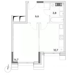 Apartment Sale, 35.8 sq. m. at Wellbe (Vellbi), Aleksandrovka Street, Zelenograd, Moscow, Russia #2 Apartment Sale, 35.8 sq. m. at Wellbe (Vellbi), Aleksandrovka Street, Zelenograd, Moscow, Russia #2