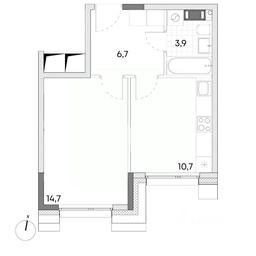 Apartment Sale, 36 sq. m. at Wellbe (Vellbi), Aleksandrovka Street, Zelenograd, Moscow, Russia #2 Apartment Sale, 36 sq. m. at Wellbe (Vellbi), Aleksandrovka Street, Zelenograd, Moscow, Russia #2