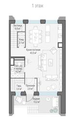 2-BD Apartment Sale, 143.5 sq. m. at Foriver, Simonovskaya Embankment, 3к1, Moscow, Russia #3 2-BD Apartment Sale, 143.5 sq. m. at Foriver, Simonovskaya Embankment, 3к1, Moscow, Russia #3