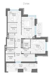 5-BD Apartment Sale, 202.5 sq. m. at Foriver, Simonovskaya Embankment, 3к1, Moscow, Russia #2
