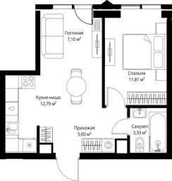 1-BD Apartment Sale, 40.63 sq. m. at Jois, 3rd Silikatny Drive, 10, Moscow, Russia #2 1-BD Apartment Sale, 40.63 sq. m. at Jois, 3rd Silikatny Drive, 10, Moscow, Russia #2