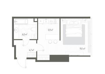 Apartment Sale, 35.7 sq. m. at One, 1st Krasnogvardeysky Drive, 11, Moscow, Russia #2 Apartment Sale, 35.7 sq. m. at One, 1st Krasnogvardeysky Drive, 11, Moscow, Russia #2