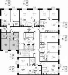 Apartment Sale, 33.9 sq. m. at Eko Bunino, prospekt Kuprina, 34к1, Sosenskoye Settlement, Moscow, Russia #2