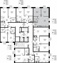 1-BD Apartment Sale, 47.8 sq. m. at Eko Bunino, prospekt Kuprina, 34к1, Sosenskoye Settlement, Moscow, Russia #2 1-BD Apartment Sale, 47.8 sq. m. at Eko Bunino, prospekt Kuprina, 34к1, Sosenskoye Settlement, Moscow, Russia #2