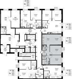2-BD Apartment Sale, 60.6平方米 at Eko Bunino, prospekt Kuprina, 34к1, Sosenskoye Settlement, Moscow, Russia #2 2-BD Apartment Sale, 60.6平方米 at Eko Bunino, prospekt Kuprina, 34к1, Sosenskoye Settlement, Moscow, Russia #2