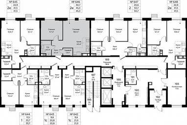 1-BD Apartment Sale, 45.3 sq. m. at Eko Bunino, prospekt Kuprina, 34к1, Sosenskoye Settlement, Moscow, Russia #2 1-BD Apartment Sale, 45.3 sq. m. at Eko Bunino, prospekt Kuprina, 34к1, Sosenskoye Settlement, Moscow, Russia #2