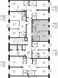 1-BD Apartment Sale, 42.4 sq. m. at Eko Bunino, prospekt Kuprina, 34к1, Sosenskoye Settlement, Moscow, Russia #2