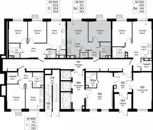 1-BD Apartment Sale, 39.3 sq. m. at Eko Bunino, prospekt Kuprina, 34к1, Sosenskoye Settlement, Moscow, Russia #2 1-BD Apartment Sale, 39.3 sq. m. at Eko Bunino, prospekt Kuprina, 34к1, Sosenskoye Settlement, Moscow, Russia #2