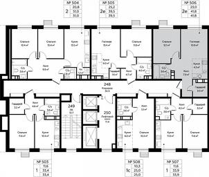 1-BD Apartment Sale, 41.8 sq. m. at Eko Bunino, prospekt Kuprina, 34к1, Sosenskoye Settlement, Moscow, Russia #2 1-BD Apartment Sale, 41.8 sq. m. at Eko Bunino, prospekt Kuprina, 34к1, Sosenskoye Settlement, Moscow, Russia #2