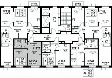 Apartment Sale, 34.1平方米 at Tsvetochnye Poliany, kvartal № 23, Filimonkovskoye Municipal Formation, Moscow, Russia #2 Apartment Sale, 34.1平方米 at Tsvetochnye Poliany, kvartal № 23, Filimonkovskoye Municipal Formation, Moscow, Russia #2