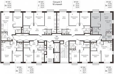 1-BD Apartment Sale, 40.67 sq. m. at Kvartal Rumyantsevo, ulitsa Admirala Kornilova, с1, Mosrentgen Settlement, Moscow, Russia #2 1-BD Apartment Sale, 40.67 sq. m. at Kvartal Rumyantsevo, ulitsa Admirala Kornilova, с1, Mosrentgen Settlement, Moscow, Russia #2