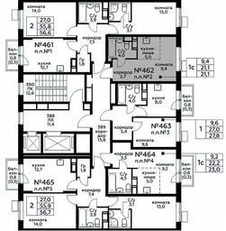 Apartment Sale, 21.1平方米 at Tsvetochnye Poliany, kvartal № 23, Filimonkovskoye Municipal Formation, Moscow, Russia #2