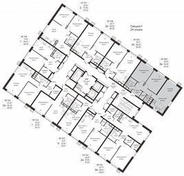 2-BD Apartment Sale, 58.19 sq. m. at Kvartal Rumyantsevo, ulitsa Admirala Kornilova, с1, Mosrentgen Settlement, Moscow, Russia #2
