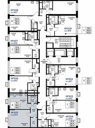 1-BD Apartment Sale, 48.1 sq. m. at Veresk, 3rd Khoroshyovskaya Street, вл19с3к1, Moscow, Russia #2