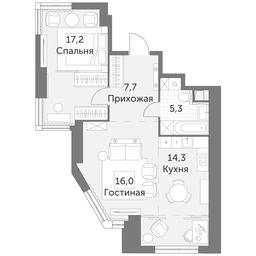 2-BD Apartment Sale, 60.5平方米 at Arkhitektor, Akademika Volgina Street, 2Д, Moscow, Russia #2 2-BD Apartment Sale, 60.5平方米 at Arkhitektor, Akademika Volgina Street, 2Д, Moscow, Russia #2