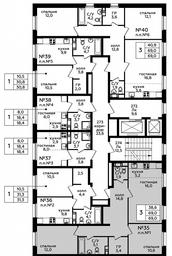 2-BD Apartment Sale, 69.2 sq. m. at Eko Bunino, prospekt Kuprina, 34к1, Sosenskoye Settlement, Moscow, Russia #3