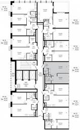 1-BD Apartment Sale, 40.9平方米 at MirrorZdanie, Oktyabrskaya Street, 98, Moscow, Russia #4
