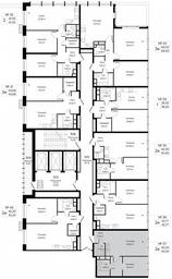 1-BD Apartment Sale, 40.2平方米 at MirrorZdanie, Oktyabrskaya Street, 98, Moscow, Russia #4