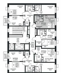Apartment Sale, 21.1平方米 at Tsvetochnye Poliany, kvartal № 23, Filimonkovskoye Municipal Formation, Moscow, Russia #2